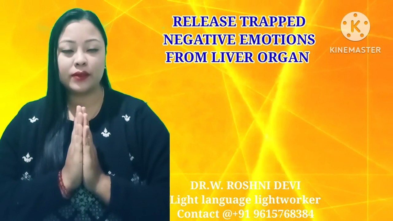 Releasing trapped negative emotions from liver