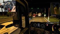 ETS 2 Night duty| Steering wheel   Shifter Logitechg29 gameplay | Euro truck simulator 2 | Lucky_n |