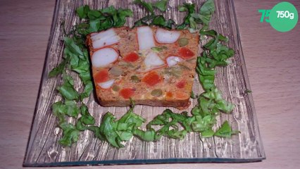 Terrine marine au surimi