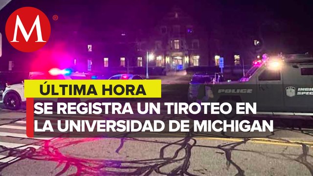 Reportan tiroteo en Universidad de Michigan; hay un muerto y varios heridos