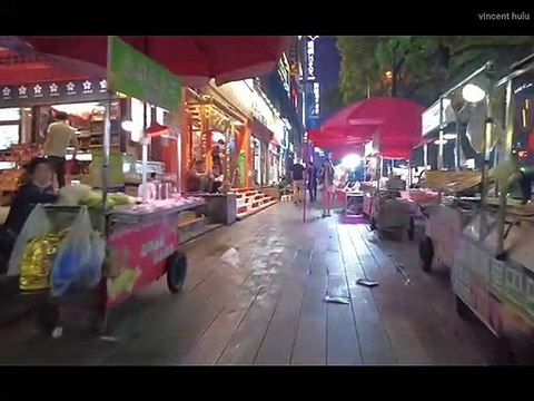 Nightlife in downtown China ! Uncensored Changsha City! China - Part 3