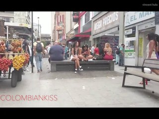 Travel around in the city of Colombia! Daytime life in downtown Colombia! the streets of Medellin without censorship! Colombia - Part 2