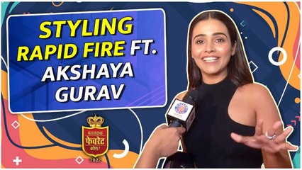 Styling Rapid Fire Ft. Akshaya Gurav | Maharashtracha Favorite Kon? | Zee Talkies