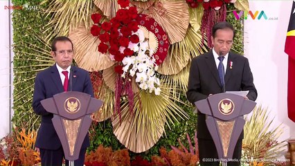 MANTAP! Hasil Pertemuan Jokowi dengan PM Timor Leste