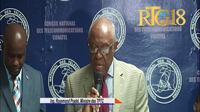 Minis Travo Piblik la Ing. Rosemond Pradel enstale Ing.Joses Jn-Baptiste kòm direktè Jeneral CONATEL