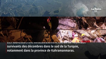 Séisme en Turquie et en Syrie : de nouveaux survivants sortis des décombres