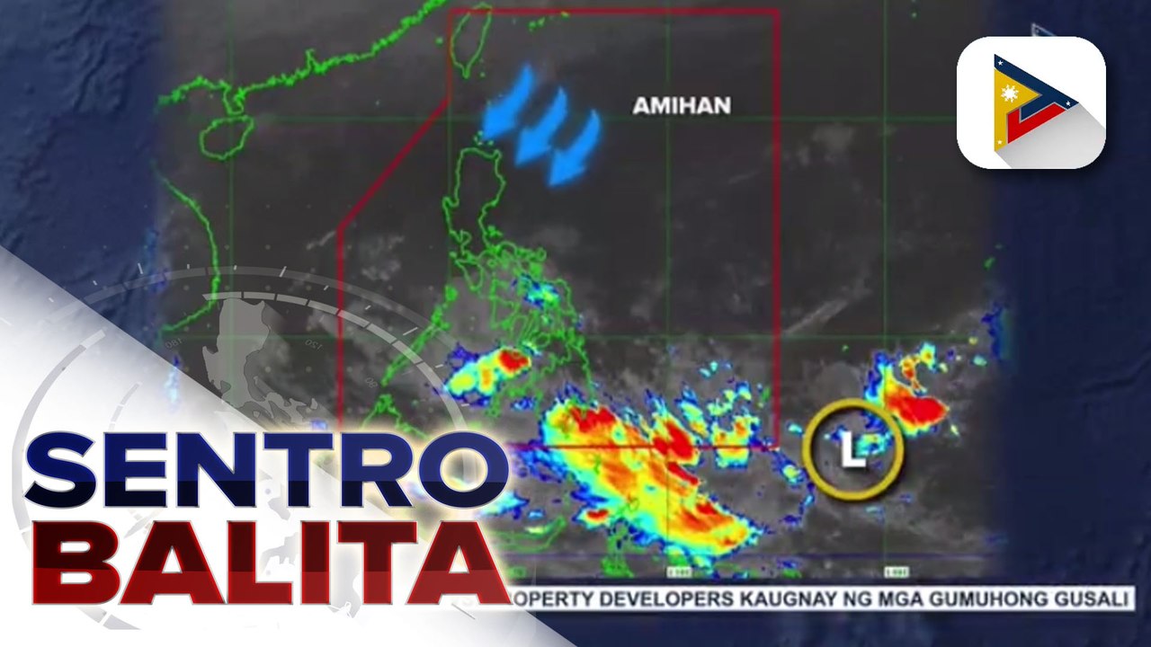 Trough ng LPA sa labas ng PAR, nagpapaulan sa malaking bahagi ng VisMin; 'amihan,' patuloy na umiiral sa Luzon
