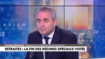 Xavier Bertrand : «C’est une mascarade cette réforme des régimes spéciaux»