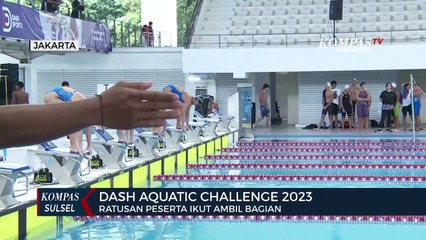 Ratusan Peserta Ikut Ambil Bangian Dash Aquatic Challenge 2023