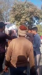 Villagers protest to save forest