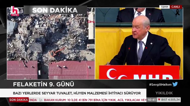 Devlet Bahçeli ortaya çıktı, Haluk Levent ve Oğuzhan Uğur'u hedef aldı