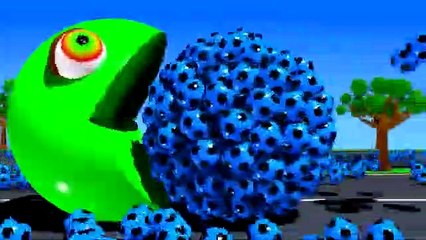 PacPac crushes balloons filled with soccer balls.mp4