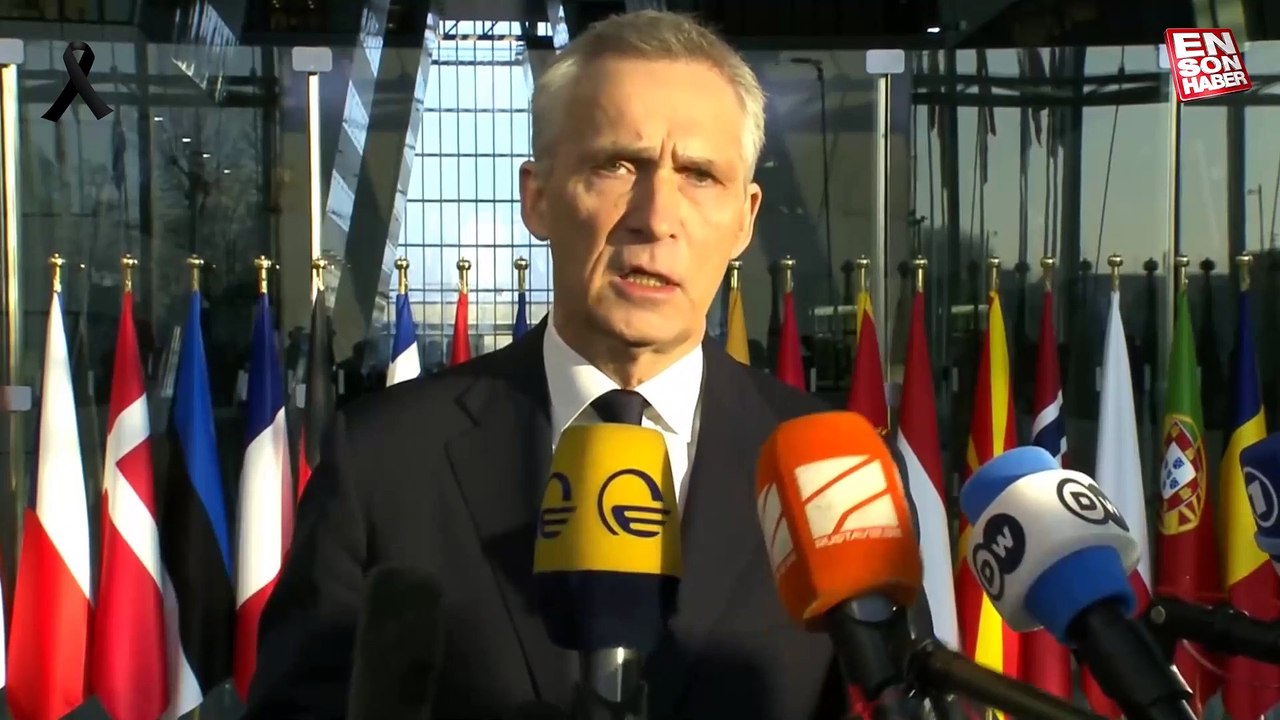 Jens Stoltenberg: Türkiye'ye desteğimizi sürdürmeliyiz