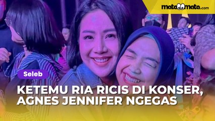 Ketemu Ria Ricis di Konser Westlife, Agnes Jennifer Ngegas: Pengen Gue Toyor Tuh Anak!