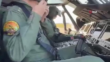 Enkaz altından kurtarılan askeri pilot karı-koca hemen göreve koştu