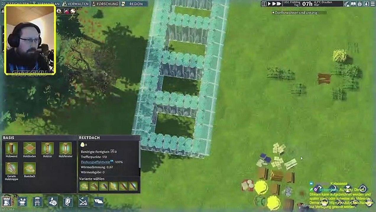 Einblick in einen Early-Access-Titel. | Going Medieval | Ep. 1