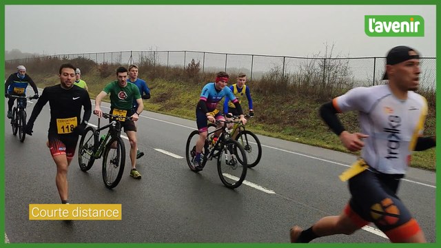 Une petite centaine d’équipes au run-bike de Cerfontaine
