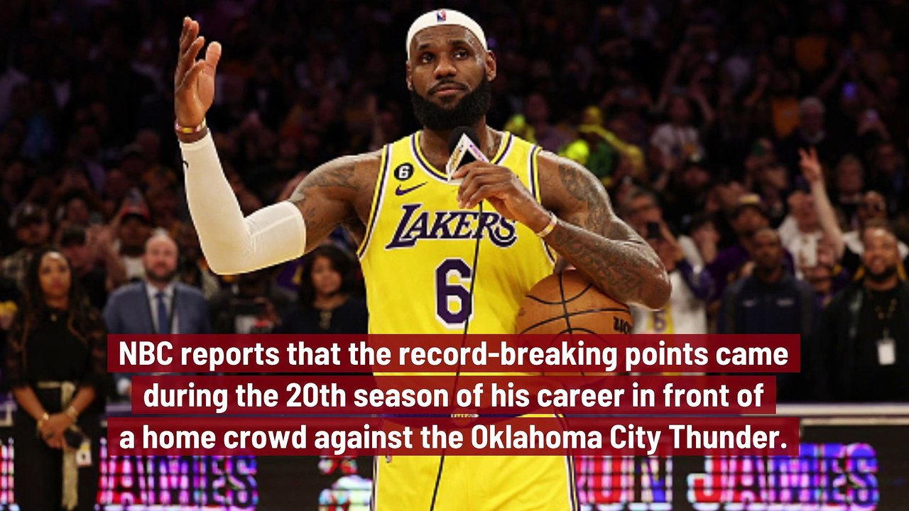 LeBron James Breaks All-Time Scoring Record