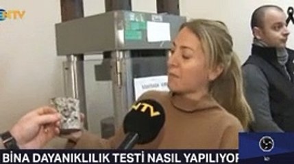 İstanbul'da binalardan alınan beton örneği bakın ne çıktı