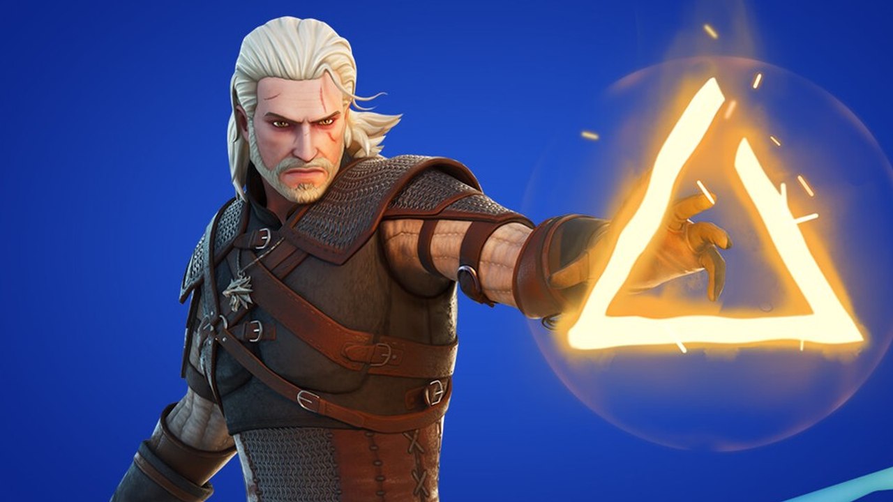 Fortnite als Witcher spielen: Im Gameplay-Video treffen wir auf Geralts bösen Zwilling