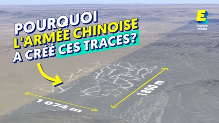 Pourquoi l'armée chinoise a crée ces traces ?