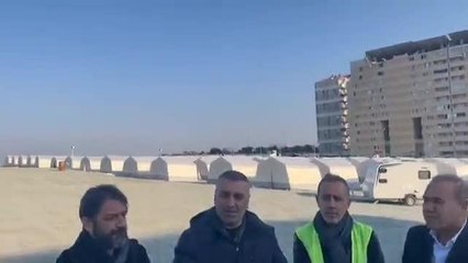 Haluk Levent'ten Devlet Bahçeli'ye: "Daha Dün MHP Milletvekilleri Çadır Kentimizi Ziyarete Gelmişti.