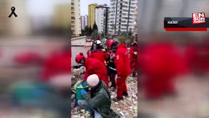 Hatay’da yıkılan binanın deniz kumu harcıyla yapıldığı ortaya çıktı