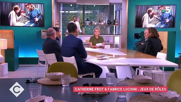 Fabrice Luchini dans l'émission C à Vous sur France 5.