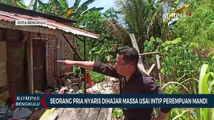 Seorang Pria Nyaris Dihajar Massa Usai Intip Perempuan Mandi