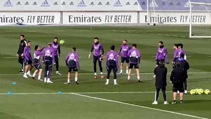 El Madrid de entrena con Courtois y Lucas, pero sin Kroos