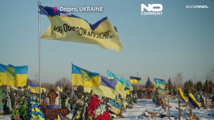 Katonák nyughelye: az ukrajnai Dnyipro városának Krasznopilszke nevű temetője