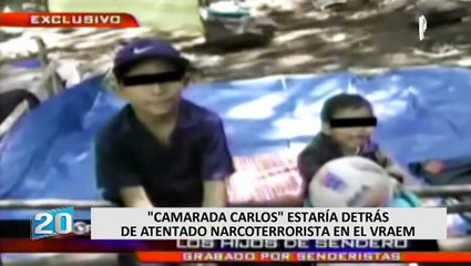 Download Video: De “pionerito” a “Camarada Carlos”: sería responsable de emboscada a policías en el Vraem