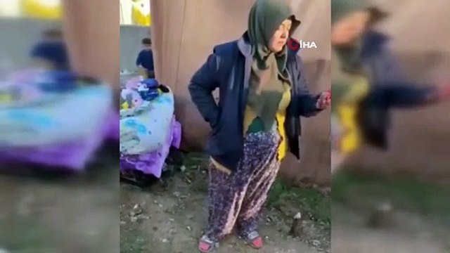 Depremzededen ağlatan sözler: ''Bunu yapan cehenneme girer mi?''