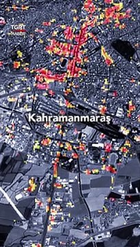 NASA Kahramanmaraş Depreminin Verdiği Hasarın Uydu Görüntüsünü Yayınladı #shorts