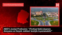 ABD'li Jeoloji Profesörü: 