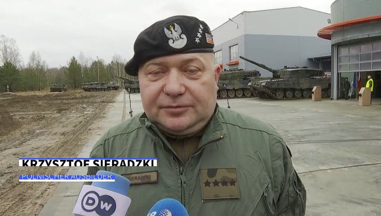 Ukrainer am Leopard ausgebildet: 'Er bringt uns dem Sieg näher'