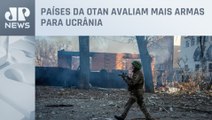 Russos bombardeiam linha de frente de Donetsk na Ucrânia