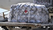 Çin Kızılhaç Derneği'nin Gönderdiği Deprem Yardımı Yüklü İkinci Uçak Suriye'ye Ulaştı