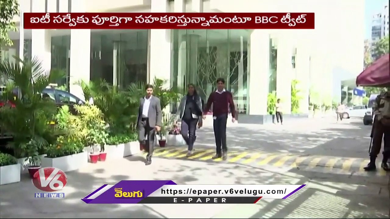 IT Raids In Delhi And Mumbai BBC Offices Amid Modi Documentary _ V6 News