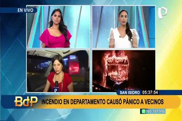 Incendio en Residencial Santa Cruz de San Isidro causa alarma entre los vecinos