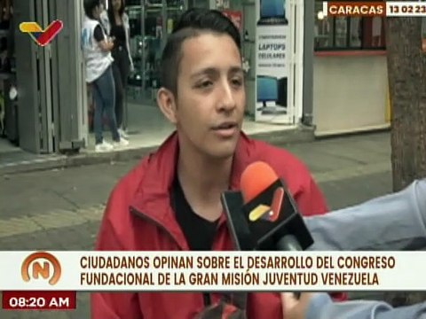 Jóvenes caraqueños opinan sobre las propuestas a presentar en el Congreso de la Gran Misión Juventud