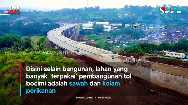 Kolam Dibayar Miliaran, Warga Sukabumi yang Banyak Uang dari Tol Bocimi Seksi III