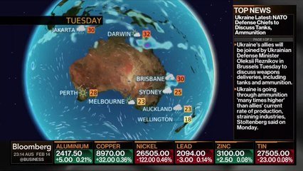 Bloomberg Weather - 14 Feb. 2023