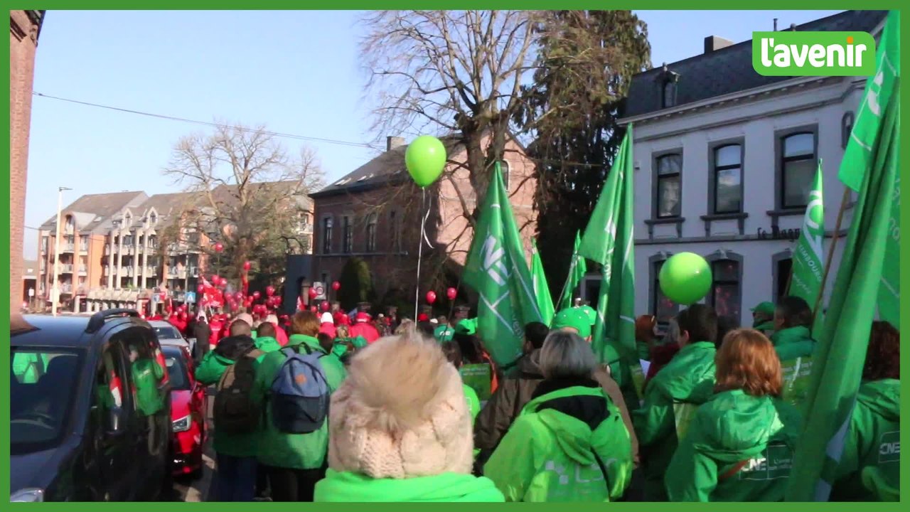 1500 manifestants à Marche