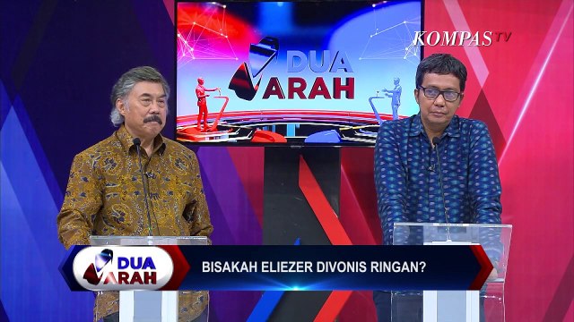 Jadi Justice Collaborator. Lawyer Bharada E Akui Jaksa Saja Dilema Tuntut Eliezer 12 Tahun| DUA ARAH