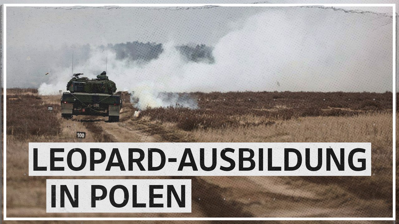 Leopard-Ausbildung für Ukrainer in Polen