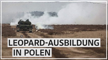 Leopard-Ausbildung für Ukrainer in Polen