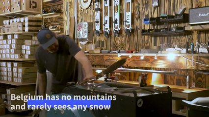 Belgian workshop defies low altitude to make high-quality skis
