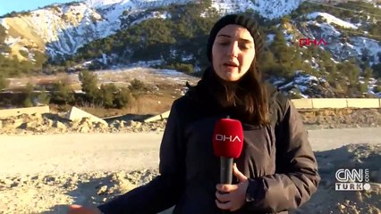 Deprem, yolları işte bu hale getirdi