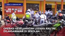 Di Garut, Puluhan Siswa Terjaring Razia Knalpot Brong di Sekolahnya Sendiri